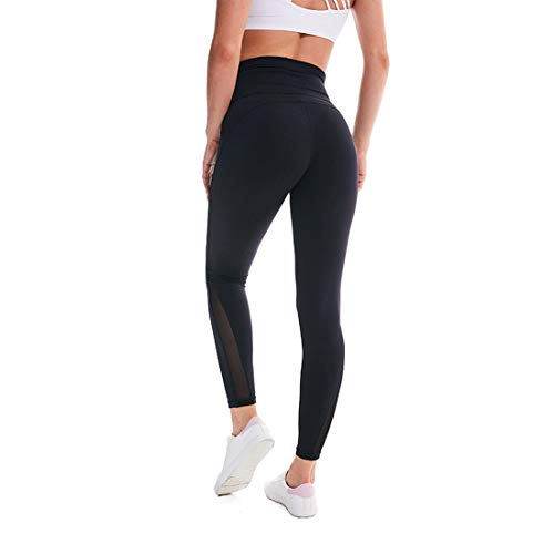 Leggings de yoga para mujer con malla transpirable WANGLXST 5