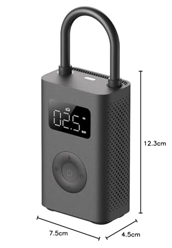 Xiaomi Portable Electric Air Compressor 2-150 PSI (10.3 bar), 6 Preset Modes, Auto-Stop, 10-Tire Capacity, LED, USB-C Rechargeable