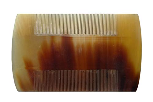 Fine Tooth Comb Beard Training and Mustache Tool made from Natural Buffalo Horn