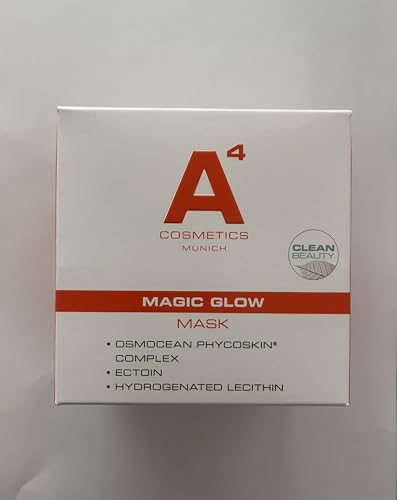 A4 Magic Glow Mask, Anti-Ageing Care Mask, Face Mask, Skin Mask (50 ml), transparent, 50 ml (Pack of 1) - Image 3