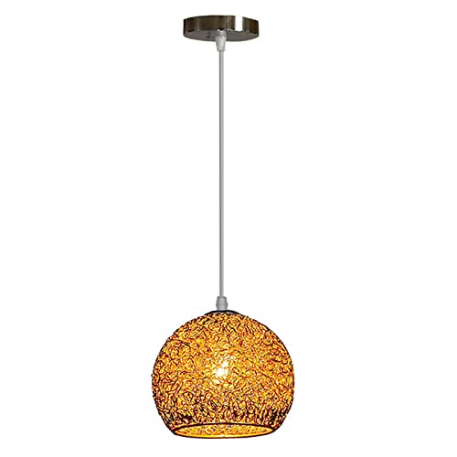 Lustre suspension métal pour table de restaurant et décoration de balcon moderne
