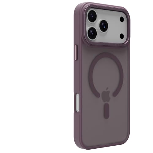 Image of for iPhone 17 pro /18 pro Case,Translucent Matt(Cherry Red)