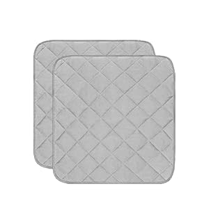 NCONCO Waterdichte Stoel Pads 2 Stks Antislip Absorberende Incontinentie Pad Wasbare Seat Protector