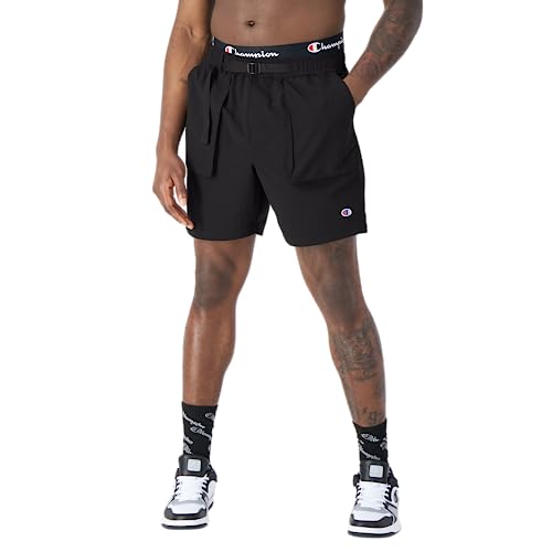 Champion Men's Hiking Shorts, Men's Nylon Belted Shorts, Outdoor