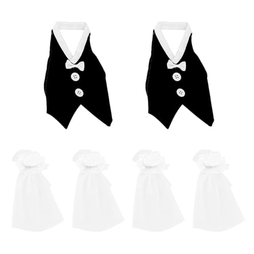 6 Stück Hochzeits Weinflaschen dekorieren Set, LWLWA Polyester Hochzeit Deko für Flaschen, Hochzeitskleid-Stil Flaschen Deko, für Valentinstag, Hochzeiten, Verlobungsfeiern 6 Stück Hochzeits Weinflaschen dekorieren Set, LWLWA Polyester Hochzeit Deko für Flaschen, Hochzeitskleid-Stil Flaschen Deko, für Valentinstag, Hochzeiten, Verlobungsfeiern