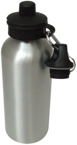 500ml Silver Sublimation Water Bottle With Two Tops