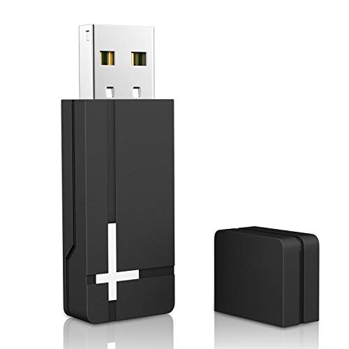 UKOR Wireless Adapter for Xbox One,Compatible with PC Windows 10, 8.1, 8, 7, fit for Xbox One Controller, Elite Series 2 and Xbox One X/S