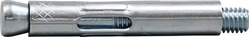 The Hillman Group 370806 Hex Head Sleeve Anchor, Concrete Anchors, Anchor Bolt, 12 X 3-Inch, 25-Pack, No Color, 1/2 polegadas - Image 4
