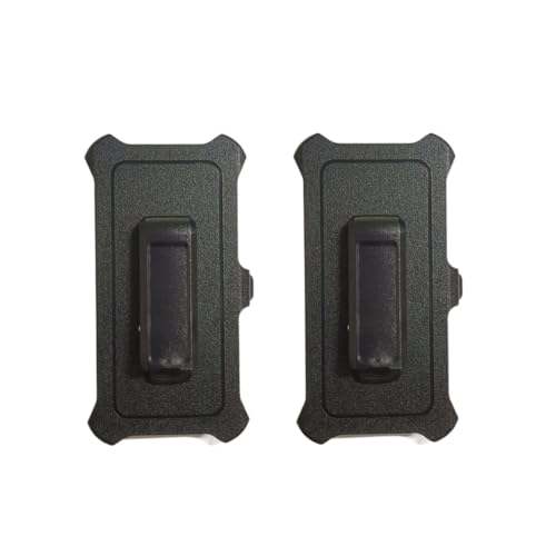 2 Pack Replacement Belt Clip Holster Compatible with OtterBox Defender Series Case for Apple iPhone 14 (6.1