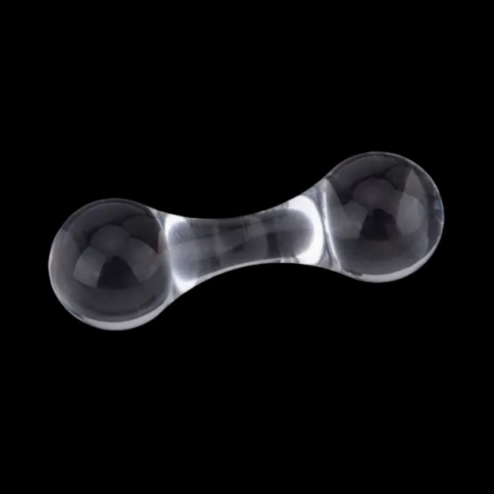 XFEDCFLL Knucklebone Skill Toys, Begleri, Transparent PC Fidget Toys, Portable EDC Pocket Toys, Use at Home Or On The Go, White