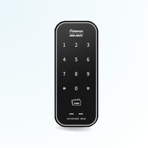 Verrou à badge et code Gateman GR20 gris supprime les clés perdues - 3