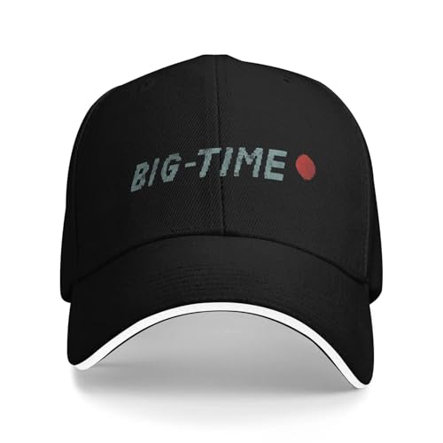 Photo de EKIWDEKVA Casquette de Baseball décontractée d’été Big Time Rush Band Chasse Camping Trucker Chapeau pour Hommes Crème Solaire Mode...