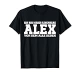 Lustiges Alex Geschenk Alex Spruch