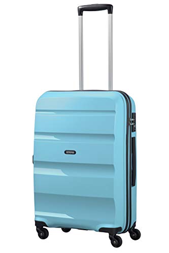 American Tourister Bon Air - Spinner Medium Equipaje de Mano, 66 cm, 57.5 Liters, Azul (Blue Topaz)