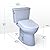 TOTO Drake Transitional WASHLET+ Two-Piece Elongated 1.28 GPF TORNADO FLUSH Toilet with S7 Contemporary Bidet Seat, Cotton White - MW7864726CEG#01