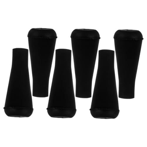 POPETPOP 6pcs Soft Rubber Arrowheads Round Tips Safe Replacement Archery Tips for Outdoor Hunting Practice for Backyard Use Easy to Replace and Maintain