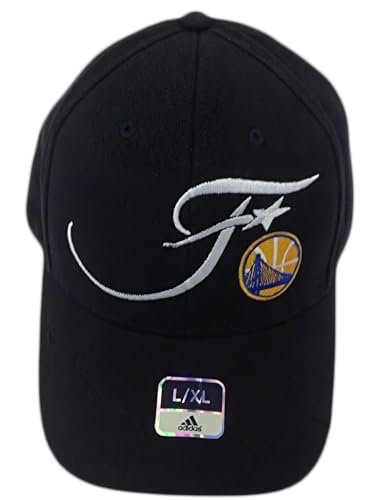 Golden State Warriors 2016 NBA finals 100% Authentic Adidas Black Flexfit Hat S/M