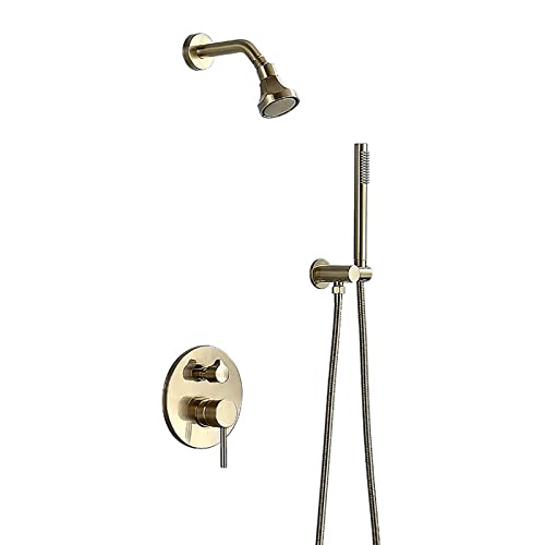 Système de douche complet avec mitigeur et pommeau pluie