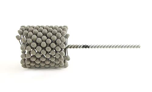 Brush Research BC258320AO FLEX-HONE®, 2-5/8" (67.7mm) Diameter, 320 Grit, Aluminum Oxide, for Aluminum, Brass, Bronze and Softer Non-Ferrous Materials by Flex-Hone - Used condition - Image 8