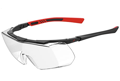 ACE Evo OTG Gafas de trabajo para usuarios de gafas - sobre gafas de seguridad para el trabajo y para airsoft, paintball, etc. - ES 166 Cover