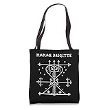 Maman Brigitte Voodoo Veve Lwa Haiti Houngan Vodou Tote Bag