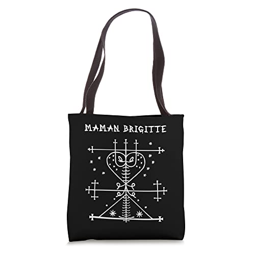 Maman Brigitte Voodoo Veve Lwa Haiti Houngan Vodou Tote Bag
