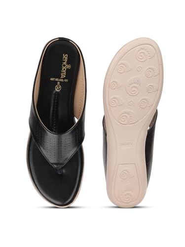 Image of Liberty Senorita AGL-101 Casual Slipper For Women With PVC Sole | Comfortable and Cushioned Footbed | Durable & Lightweight | & Trendy Design | Stylish Footwear