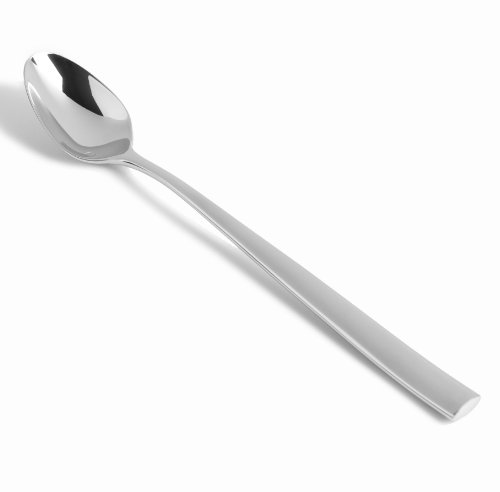 Fortessa Lucca 18/10 Stainless Steel Flatware Iced Tea Spoon, Set of 12