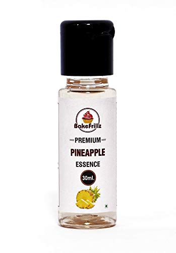 Image of Bakefrillz Pineapple Food Flavour Essence for Cake Baking, Ice creams, puddings, cookies, essence for cake making, 30 ml (Pineapple)