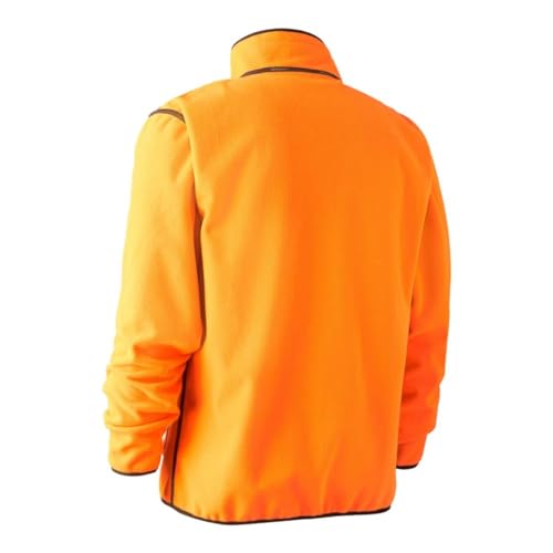 Deerhunter Wildhüter Bonded Fleece Jacke - Reversible orange