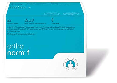 orthomed orthonorm® f (Granulat / 1 Kapsel / 1 Tablette) 30 Tagesportionen (30x16,2g = 486g) Cover