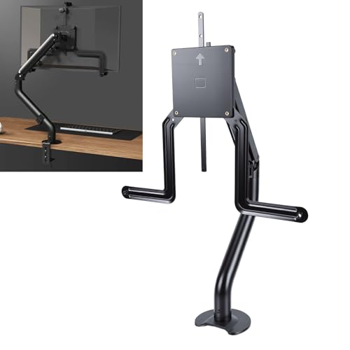 Support de moniteur réglable en acier Fafeicy pour écran PC - 4
