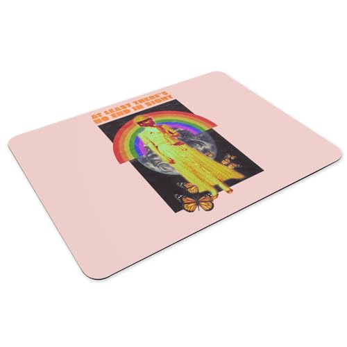 Sets de table en caoutchouc rose art surréaliste pour dîner - 3