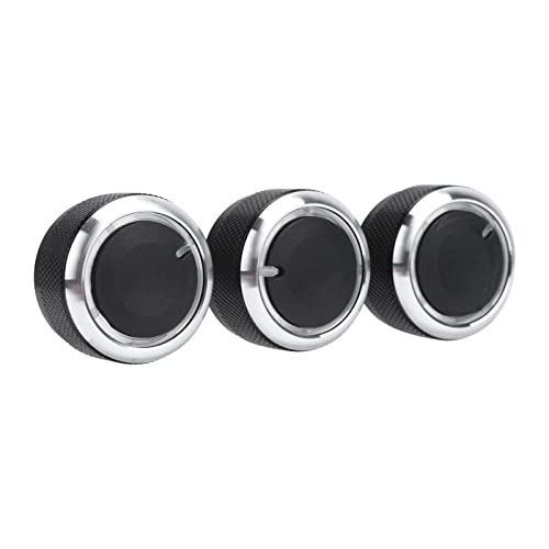Naroote - Lot de 3 boutons de climatisation antidérapants pour voiture