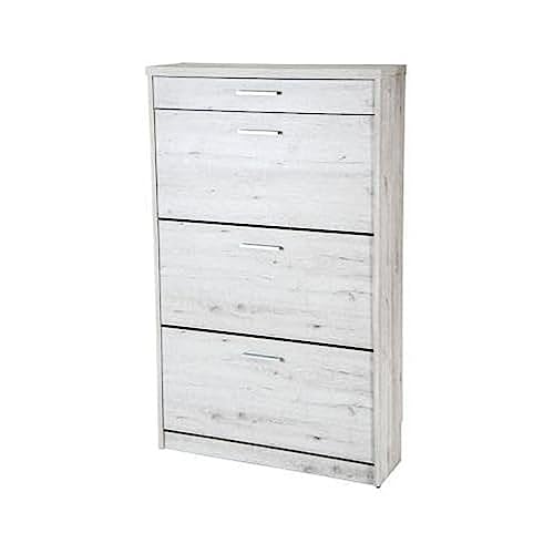 Topkit |Mueble Zapatero Manzanares 3ab |Armario Zapatero | Zapatero Estrecho | Mozart | Alto: 131 cm...