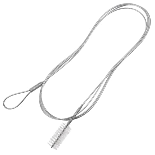 ULTECHNOVO Cepillo Limpiador Flexible de 135 Cm para Tubos de Drenaje, Desagüe de Techo Solar y Refrigerador, Herramienta Metálica Resistente para Limpieza de Tuberías y Desatascador
