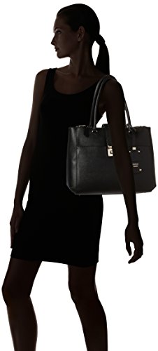 Guess Martine, Borsa a Mano Donna, Nero