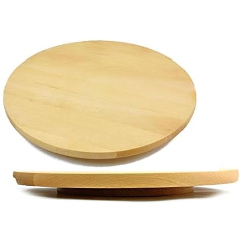 Plateau en bois pivotant 35 cm - Wooden World Cover