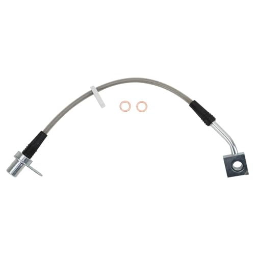 TRQ Front Performance Brake Hose Set 2 Piece by TRQ - Image 3