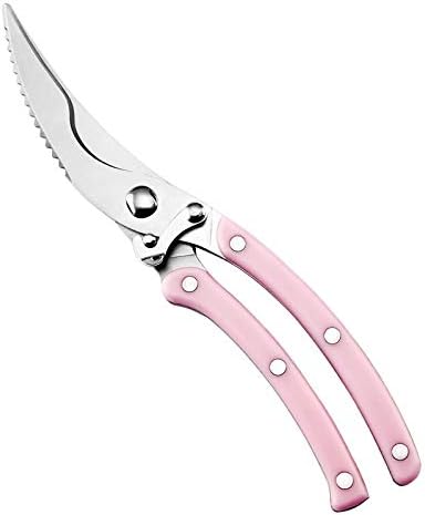 Tijeras de cocina, tijeras potentes multifuncionales de acero inoxidable para el hogar, tijeras de hueso de pescado para alimentos y verduras,