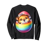 Parfait pour célébrer le printemps et les vacances du dimanche de Pâques. Adorable animal de compagnie en forme d'œuf de Pâques arc-en-ciel.