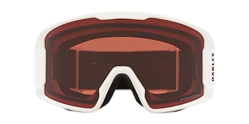 Image of Oakley Man Sunglasses Matte White Frame, Prizm Snow Garnet Lenses, 0MM