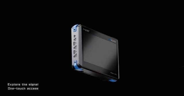 Image of FNRSI DPOS350P 4-in-1 Oscilloscope, 350MHz Digital Phosphor Scope + 50MHz Signal Generator + 350MHz Spectrum Analyzer + 50MHz FRA, 1GSa /s, 7 inch Touchscreen, Portable Lab Analyzer with Fast Charging