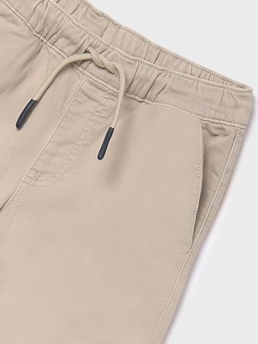Mayoral Soft Jogger Pants for Boys Chai3