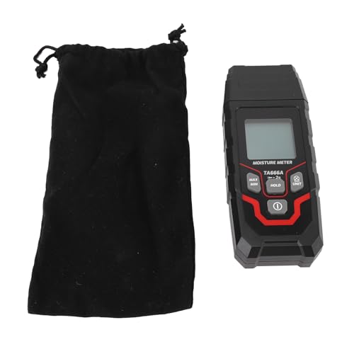 Fafeicy Wood Water Meter, Digital Humidity Tester With LCD Display