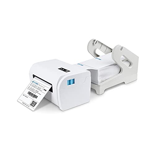 Image of Label Barcode Printer Thermal Printer Bar Code QR Code Sticker Machine 20mm-110mm 9200(USB with Bracket)
