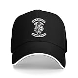 sons of anarchy motorhead Taille : taille unique. Cette casquette de baseball dispose d'une sangle Velcro réglable à l'arrière, permettant un ajustement facile de la circonférence du chapeau, assurant un ajustement parfait pour toutes les formes de tête. Vous permettant de profiter de votre journée sans aucun inconfort.