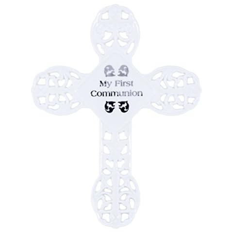 Roman Decorative White Porcelain Wall Cross Cover