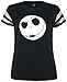 Pesadilla Antes De Navidad Jack Skellington Mujer Pijama Negro 3XL, 100% algodón,