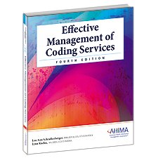 Paperback Effective Managementof Coding Services Book